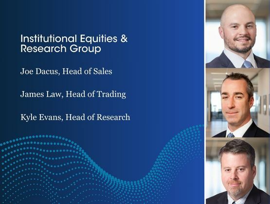 Stephens Announces New Leadership Within Institutional Equities & Research Group