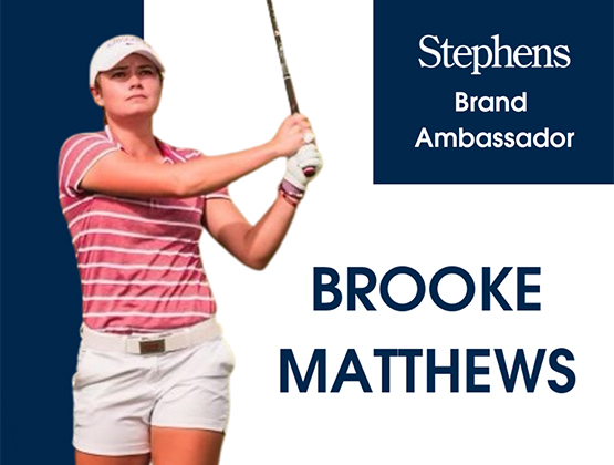Stephens Announces Multi-Year Sponsorship of LPGA Golfer Brooke Matthews
