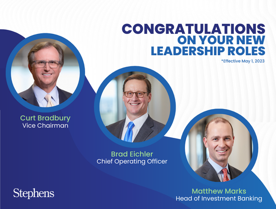 Stephens Announces Chief Operating Officer Leadership Transition