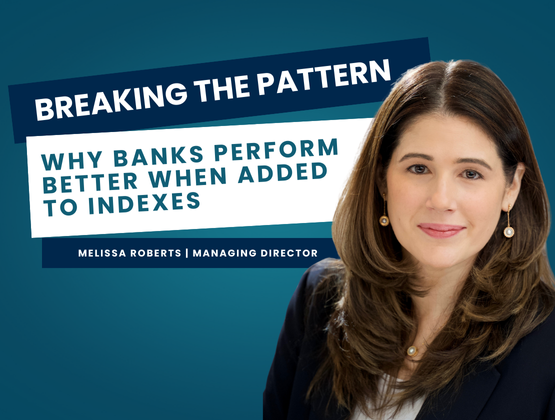 Why Banks Perform Better When Added to Indexes