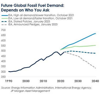 Future Fossil Fuel Demand